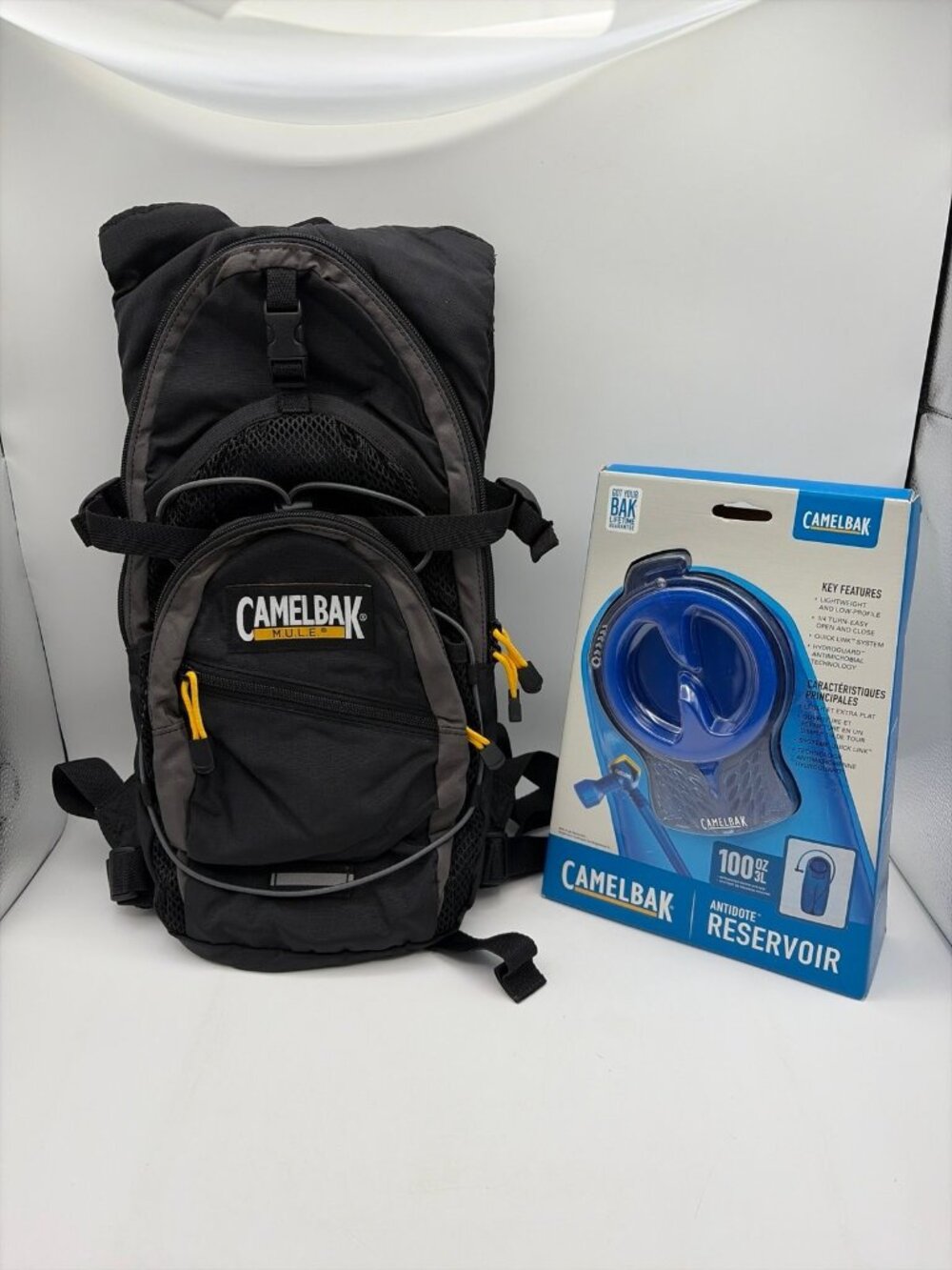 Camelbak M.U.L.E Mule Hydration Hiking Mountain Biking Backpack W/ Bladder New